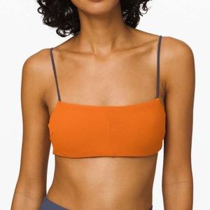 NWT- lululemon Pool Play Bikini Top (reversible)
